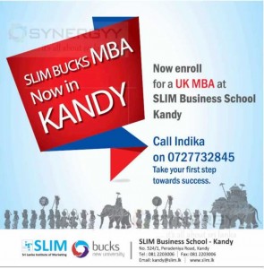 SLIM Bucks MBA now in Kandy