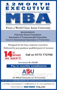 12 Month Executive MBA from Asia e University