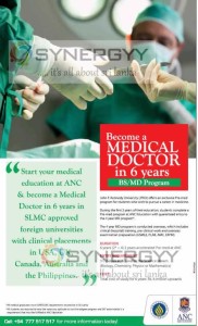 Become a Medical Doctor in Sri Lanka - ANC