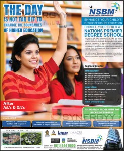 Management and Computing Degree Programmes at NSBM – Application calls now