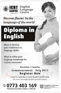 Diploma in English by ICBT Campus