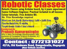 Robotic Classes in Colombo