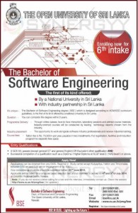 The Bachelor of Software Engineering – The Open University of Srilanka