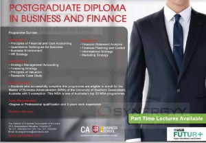 The Institute of Chartered Accountants of Srilanka – Post Graduate Diploma in Business & Finance
