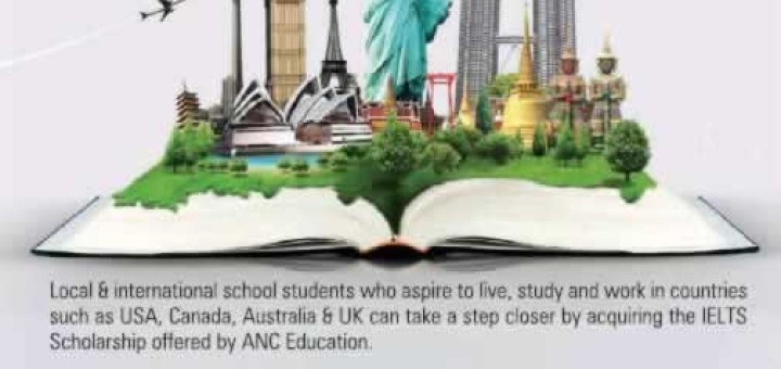 3000 IELTS Scholarships from ANC