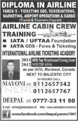 Airline Cabin Crew Training by Deepal Perera