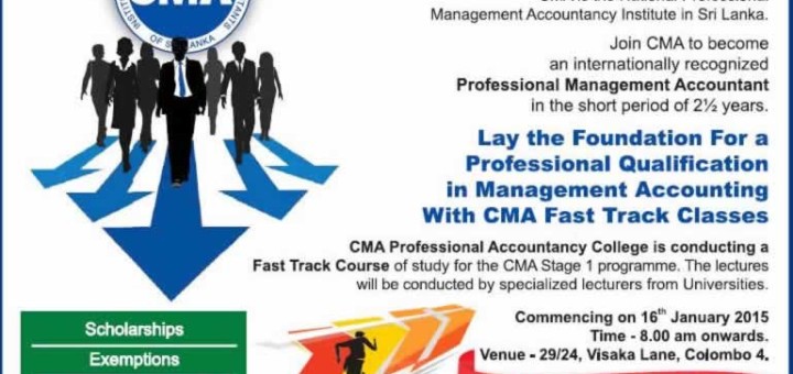 CMA Sri Lanka – Sri lanka Management Accountant Qualification