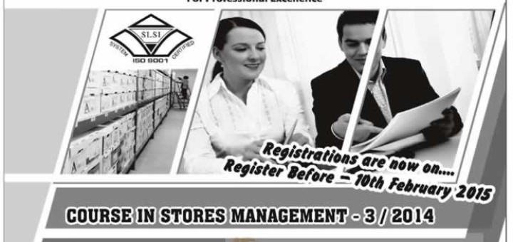 Stores Management by Institute of Supply and Materials Management (ISMM)