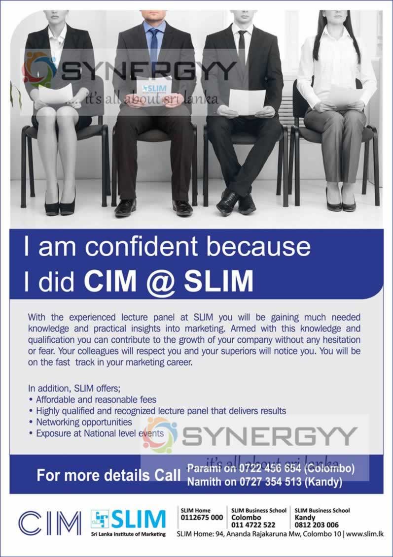 CIM Classes at SLIM