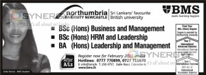 Degree in Business Management – from BMS Sri Lanka