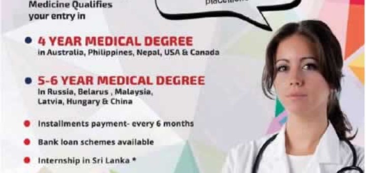 Foreign Medicine Degree Cost to Srilankan Student