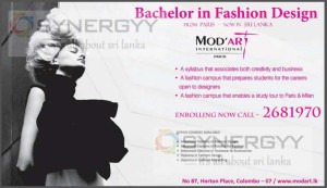 Fashion Design Degree in Sri Lanka by Mod’Art