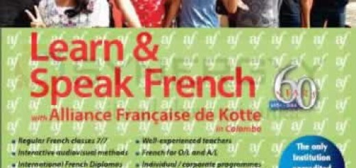 Learn & Speak French with Alliance Francaise de Kotte – New Intakes on 10th July 2015