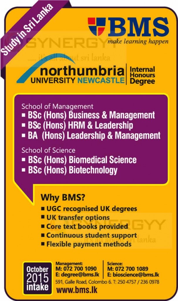 BMS Bachelor Degree Programme From Northumbria University Newcastle ...