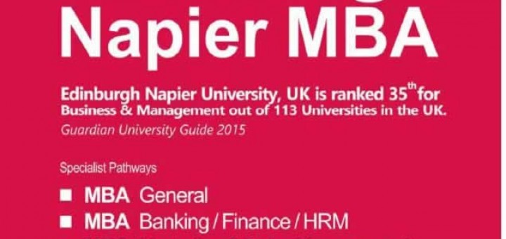 Edinburgh Napier MBA in Sri Lanka