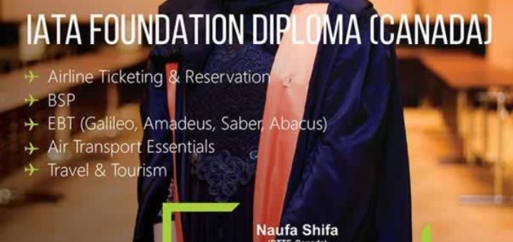 IATA Foundation Diploma from Louis Perston (Canda)