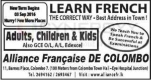 French Learning Courses in Colombo, Sri Lanka