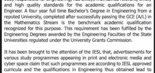Academic Qualification for the Professional Practice of Engineering -The institution of engineers,