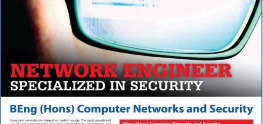 BEng (Hons) Computer Networks and Security from APIIT School of Computing