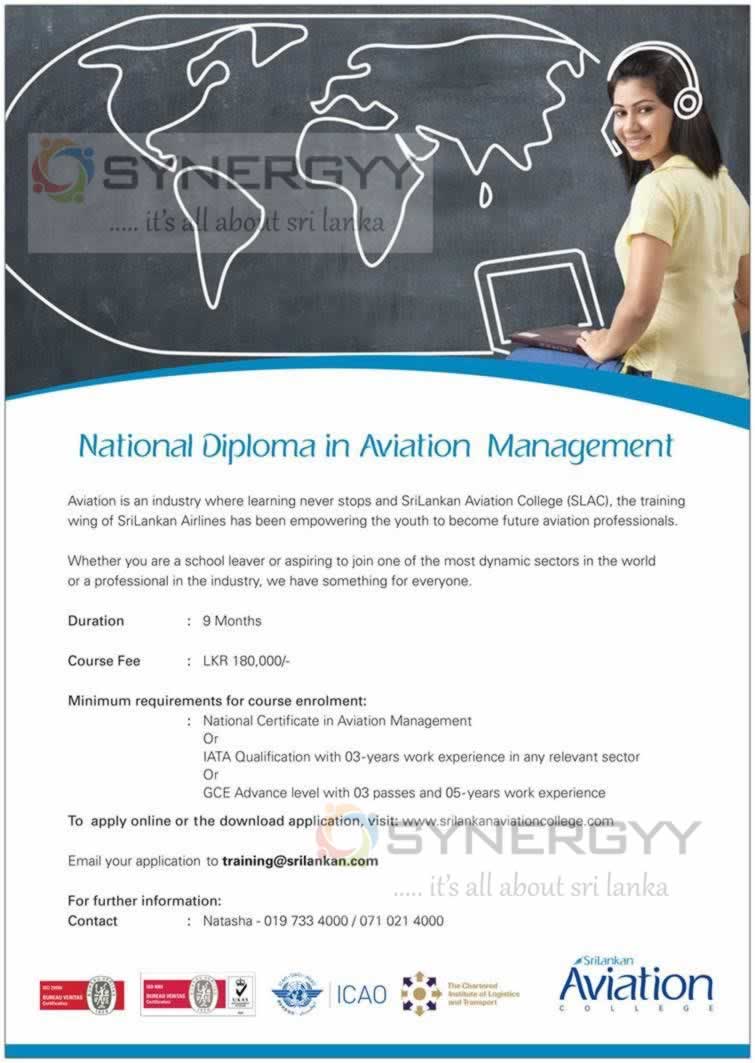 National Diploma in Aviation Management