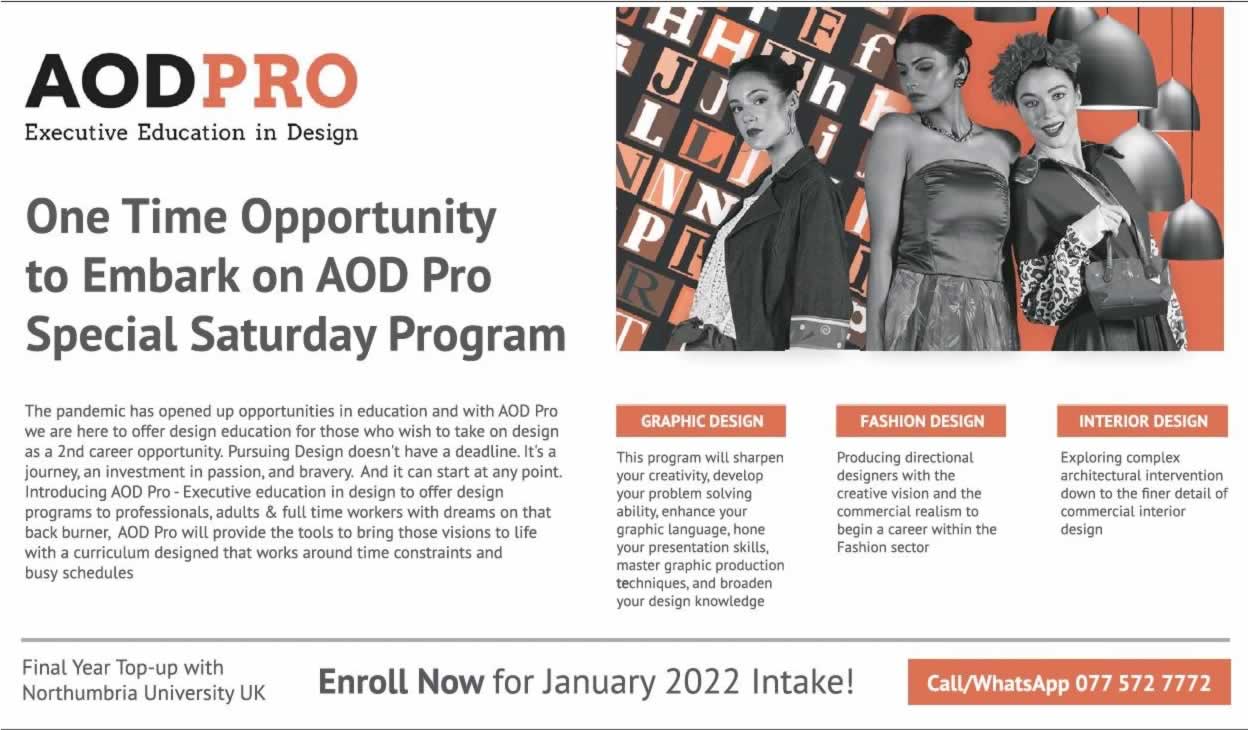 One Time Opportunity to Embark on AOD Pro Special Saturday Program by AOD PRO